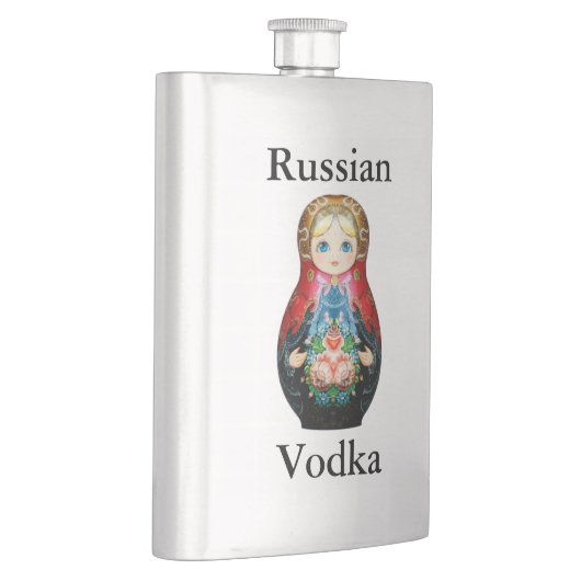 独身のロシアの人形 フラスク (右)