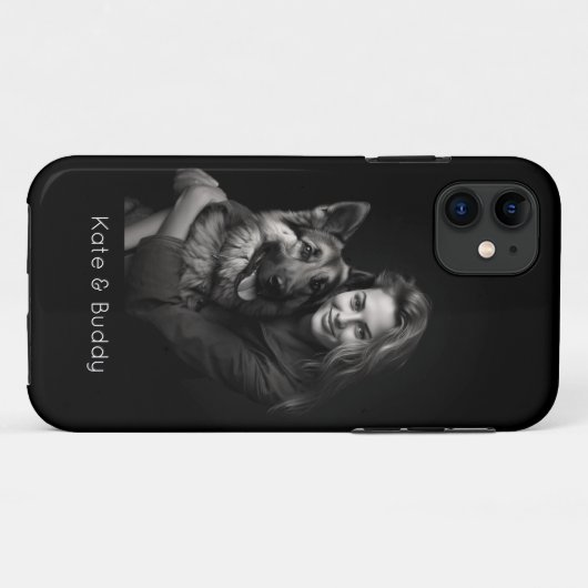 独身の写真写真 Case-Mate iPhoneケース (裏面(横))