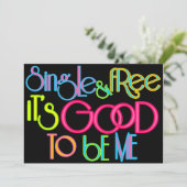 独身の及び自由 招待状 (スタンド正面)