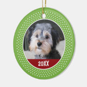独身の味方される写真フレーム-ペットベビーの子供または他- セラミックオーナメント (左)