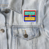 独身の支払者の医療:人々が求めているもの 缶バッジ (インサイチュ)