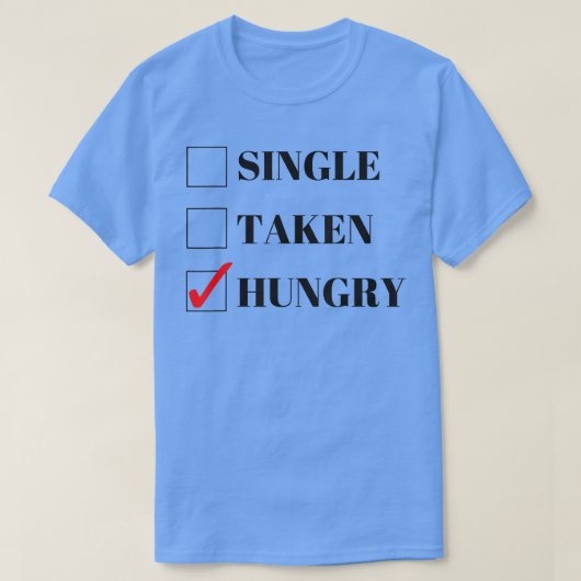 独身の晴れ晴れ日 Tシャツ (デザイン正面)