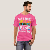 独身の税制詐欺とキリストを犯す聞パパ Tシャツ (正面フル)