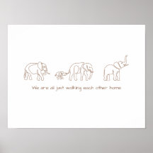 独身の線アート