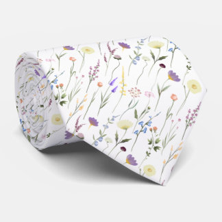 独身の茎に浮く野花 ネクタイ