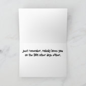 独身の認識度日 シーズンカード (内部)