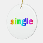 独身の セラミックオーナメント (左)