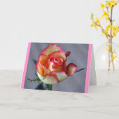 "独身の"上がりました(ブランク) カード (黄色い花)