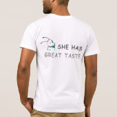 独身の Tシャツ (裏面)