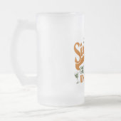 独身のmag -スタイルと色を選択 フロストグラスビールジョッキ (左)