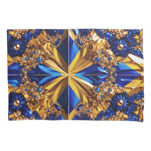 独身のPillowcaseとSweden Colors 枕カバー (正面)