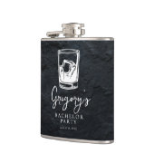 独身パーティーのおしゃれなスタイル フラスク (左)