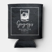 独身パーティーのモダンでスタイリッシュなアイテム 缶クーラー (正面)