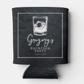 独身パーティーのモダンでスタイリッシュなアイテム 缶クーラー (裏面)