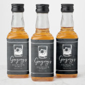 独身パーティーのモダンでスタイリッシュな装飾 リキュールボトルラベル (ボトル)