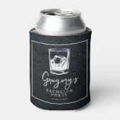 独身パーティーのモダンでスタイリッシュな装飾 缶クーラー (缶正面)