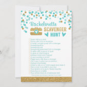 独身パーティーの写真宝探しゲーム (正面)