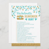 独身パーティーの写真宝探しゲーム (正面/裏面)