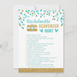 独身パーティーの写真宝探しゲーム