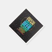 独身パーティーの紙ナプキン スタンダードカクテルナプキン (角)