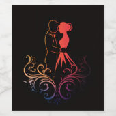 独身パーティーの装飾用品 ワインラベル (シングルラベル)