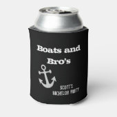 独身パーティーボートと仲間たちのボート湖 缶クーラー (缶裏面)