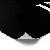 独身パーティー開催中 ポスター (角)