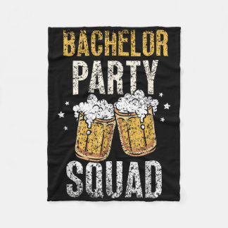 独身パーティー チーム 花嫁 花婿 チーム _4  フリースブランケット
