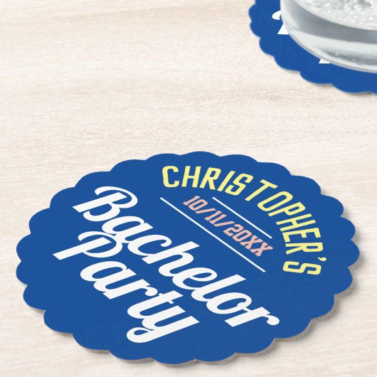 独身パーティー ペーパーコースター