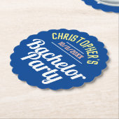 独身パーティー ペーパーコースター (アングル)