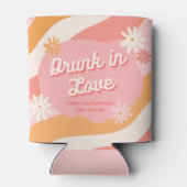 独身パーティー レトロ ピンク 缶クーラー (裏面)