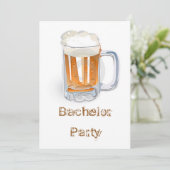 独身パーティー 招待状 (スタンド正面)