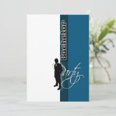 独身パーティー 「男の祭典」 招待状 (スタンド正面)