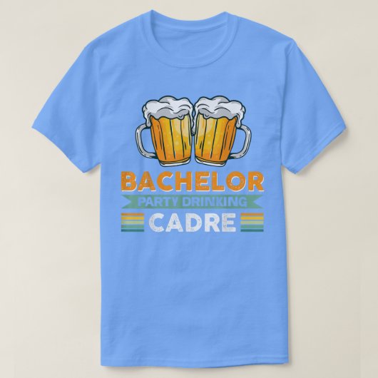独身パーティー 飲み会の幹部 Tシャツ (デザイン正面)