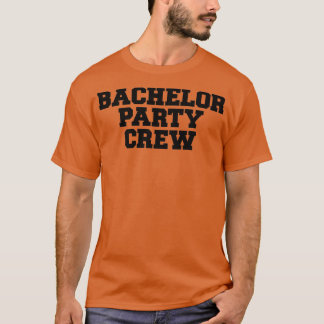 独身パーティー Crew アート ウェディング ブライド カップル Tシャツ
