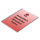 独身ブラケットのノート ノートブック (左側)