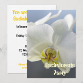 独身女性の最後の夜の招待状 招待状 (正面/裏面)