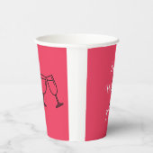 独身女性パーティー 紙コップ (右)