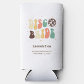 独身最後のディスコパーティー 花嫁の名前 レトロカスタム スリム缶クーラー (正面)