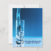 独身最後のパーティー 招待状 (正面)