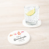 独身最後のビーチでのビキニ週末 コースター (側面)