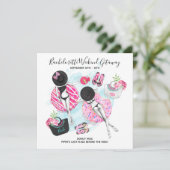 独身最後のビーチウィークエンド招待状 セーブザデート (スタンド正面)