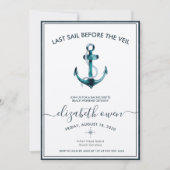 独身最後のビーチウィークエンド・パーティ 招待状 (正面)