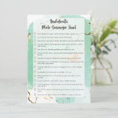 独身最後の写真宝探し 招待状 (スタンド正面)