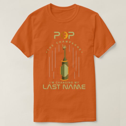 独身最後の夜のアイデア 1 Tシャツ (デザイン正面)