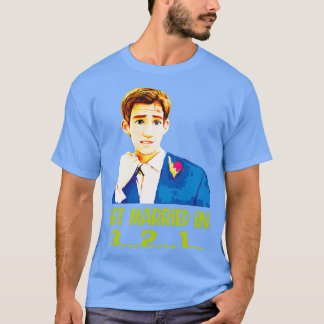 独身最後の夜のゲームオーバー Tシャツ