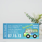 独身最後の夜のバスパス 招待状 (スタンド正面)