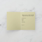 独身最後の夜のパスポート 招待状 (内部)