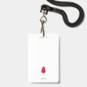 独身最後の夜の女友達たちとの週末　花嫁の友達 バッジ (Back with Lanyard)