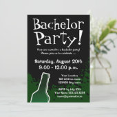 独身最後の夜の招待状 | オーダーメイドの招待状 招待状 (スタンド正面)